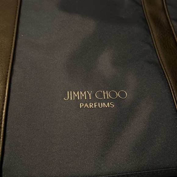 Jimmy Choo Navy and Black Duffel Bag - Picture 4 of 8